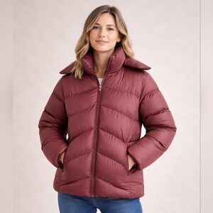 The North Face Women's Jacket, Size S – Red Down Jacket